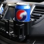 SHUNWEI SD-1026 Car Auto Multi-functional ABS Air Vent Drink Holder Bottle Cup Holder Phone Holder Mobile Mount(Black)