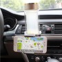 Smart Drink & Phone Clip-on Holder Car Cup Holder Air Vent Mount Phone Holder Insert Soft Drink Beverage Water Coffee Cup Bottle with Adjust Size For Vehicle Automobile(Grey)