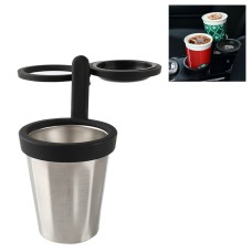JS-Q03 Multi-functional 3 in 1 Car Auto Universal Cup Holder Drink Holder (Black)