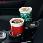 JS-Q03 Multi-functional 3 in 1 Car Auto Universal Cup Holder Drink Holder (Black)