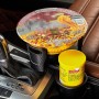 Multi-functional Car Auto Universal Carbon Fiber Texture Cup Holder Drink Holder