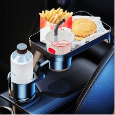 Car 360 Degree Rotation Water Cup Holder Multi-functional Dining Table