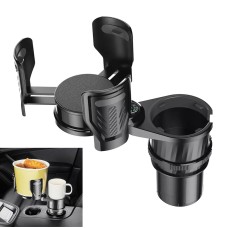 SB-3088 Car Multifunctional Retractable Rotating Water Cup Holder with Compass