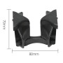 For Mercedes-Benz W204 / W212 2008-2015 Left Driving Car Water Cup Holder 2046802391(Black)