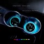 2 PCS Car Constellation Series AcrylicColorful USB Charger Water Cup Groove LED Atmosphere Light(Aries)