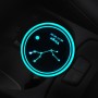 2 PCS Car Constellation Series AcrylicColorful USB Charger Water Cup Groove LED Atmosphere Light(Virgo)