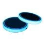 2 PCS Car Constellation Series AcrylicColorful USB Charger Water Cup Groove LED Atmosphere Light(Taurus)