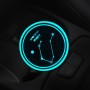 2 PCS Car Constellation Series AcrylicColorful USB Charger Water Cup Groove LED Atmosphere Light(Libra)