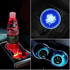 Car AcrylicColorful USB Charger Water Cup Groove LED Atmosphere Light(Bell)