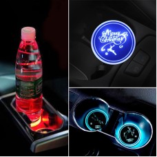Автомобильный акрилицикколевый USB -зарядный зарядной чашки для водяной чашки для светодиодной атмосферы (английский олень)