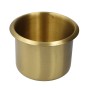 Functional Sofa RV Cup Holder Car Embedded Brass Cup Holder, Style:6.7x5.5cm