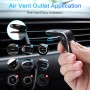 FLOVEME Auto Car Air Outlet Vent Magnetic Mount Phone Holder Stand (Black)