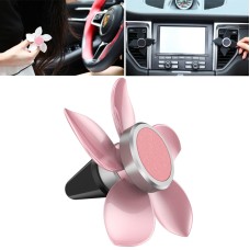 Universal Car Charger Air Vent Mount Phone Holder Stand, For iPhone, Galaxy, Sony, Lenovo, HTC, Huawei and other Smartphones (Rose Gold)