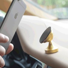 360 Degree Rotatable Universal Non Magnetic Nanometer Micro-suction Car Bottom Sticker Phone Holder Stand, For 3.5 - 5.5 inch iPhone, Galaxy, Huawei, Xiaomi, Sony, LG, HTC, Google and other Smartphones(Gold)