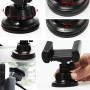 3R-1005 Universal Car Suction Cup Mount Bracket Phone Holder for 68-80mm Mobile Phone