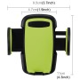 Универсальный держатель телефона, подставка, ширина клипа: 47-95 мм, для iPhone, Samsung, LG, Nokia, HTC, Huawei и других смартфонов (зеленый)
