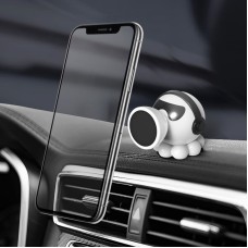 Car Octopus Shape Magnetic Mobile Phone Holder (White)