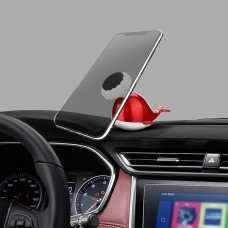 Topfree Universal Phone Whale Shape Magnetic Holder Stand Mount(Red)