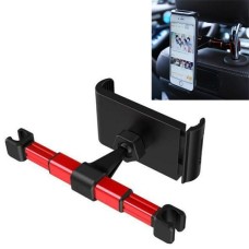 360 градусов Вращающийся держатель автомобильного телефона задних сидений для мобильных телефонов / планшетов 4-11 дюймов (красный)