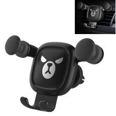 Angry Bear Pattern Gravity Cartoon Air Vent Car Mount Phone Holder