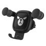 Angry Bear Pattern Gravity Cartoon Air Vent Car Mount Phone Holder