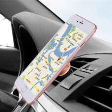Universal Magnetic Car Air Vent Mount Phone Holder, For iPhone, Samsung, Huawei, Xiaomi, HTC and Other Smartphones(Gold)