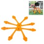 JS-G01 Car Multipurpose Bracket Octopus Mount Holder Cell Phone Holder(Orange)