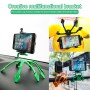 JS-G01 Car Multipurpose Bracket Octopus Mount Holder Cell Phone Holder(Orange)