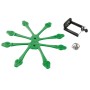 JS-G01 Car Multipurpose Bracket Octopus Mount Holder Cell Phone Holder (Green)