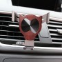 JT-G38 Universal Car Air Vent Mount Phone Walnut Holder (Brown)