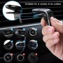 Car Metal Magnetic Air Outlet Mobile Phone Holder Bracket (Black)