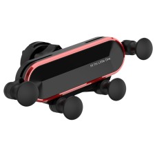 HAMTOD Little One Car Gravity Invisible Telescopic Mobile Phone Mount Holder (Red)