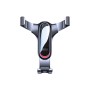 TORRAS W60 Gravity Car Air Outlet Holder, Style: Buckle Version(Black)