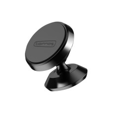 TORRAS Silicone Magnetic 360 Degrees Rotate Car Holder (Black)