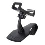 Car Dashboard Mobile Phone Holder Bracket with Number Plate (Black)