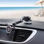 ZP-X0188 Car 360 Degree Rotating Telescopic Folding Magnet Suction Cup Mobile Phone Holder(Grey)