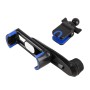 360-degree Rotating Universal Car Air Outlet Mobile Phone Holder (Blue)