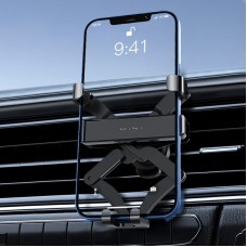 HAMTOD Mini Car Air Outlet Gravity Bracket Phone Holder(Black)