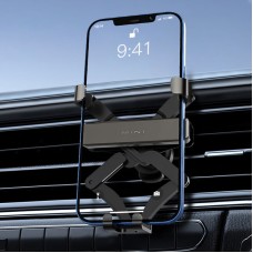 HAMTOD Mini Car Air Outlet Gravity Bracket Phone Holder(Matte Black)