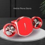 Car Dual-turbo Air Outlet Magnetic Mobile Phone Holder with Aromatherapy (Red)