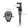 Car Big Clip 360 Degree Rotating Mobile Phone Holder