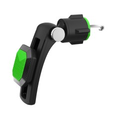 Многофункциональный автомобильный кондиционер воздухозащитник магнитный держатель телефона (зеленый)