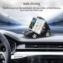 Car Shape Phone Holder Car Interior Decoration Navigation Bracket (White)