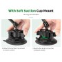 VMA-03 360-degree Rotating Car Suction Cup Mobile Phone Bracket without Remote Control