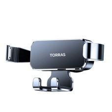 TORRAS W63 Alloy Gravity Car Air Outlet Holder(Matte Black)
