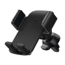 Baseus SUYK010101 Easy Control Pro Clamp Car Phone Holder, Air Outlet Version(Black)