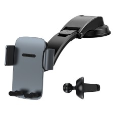 Baseus SUYK010014 Easy Control Pro Clamp Car Phone Holder, A Set Version(Tarnish)