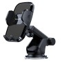 FLOVEME YXF222038 Car Mobile Phone Suction Cup Holder(Black)