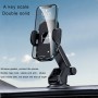 FLOVEME YXF222038 Car Mobile Phone Suction Cup Holder(Black)