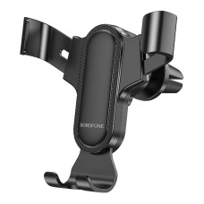 Borofone BH74 Rock Air Outlet Gravity Car Holder(Black)